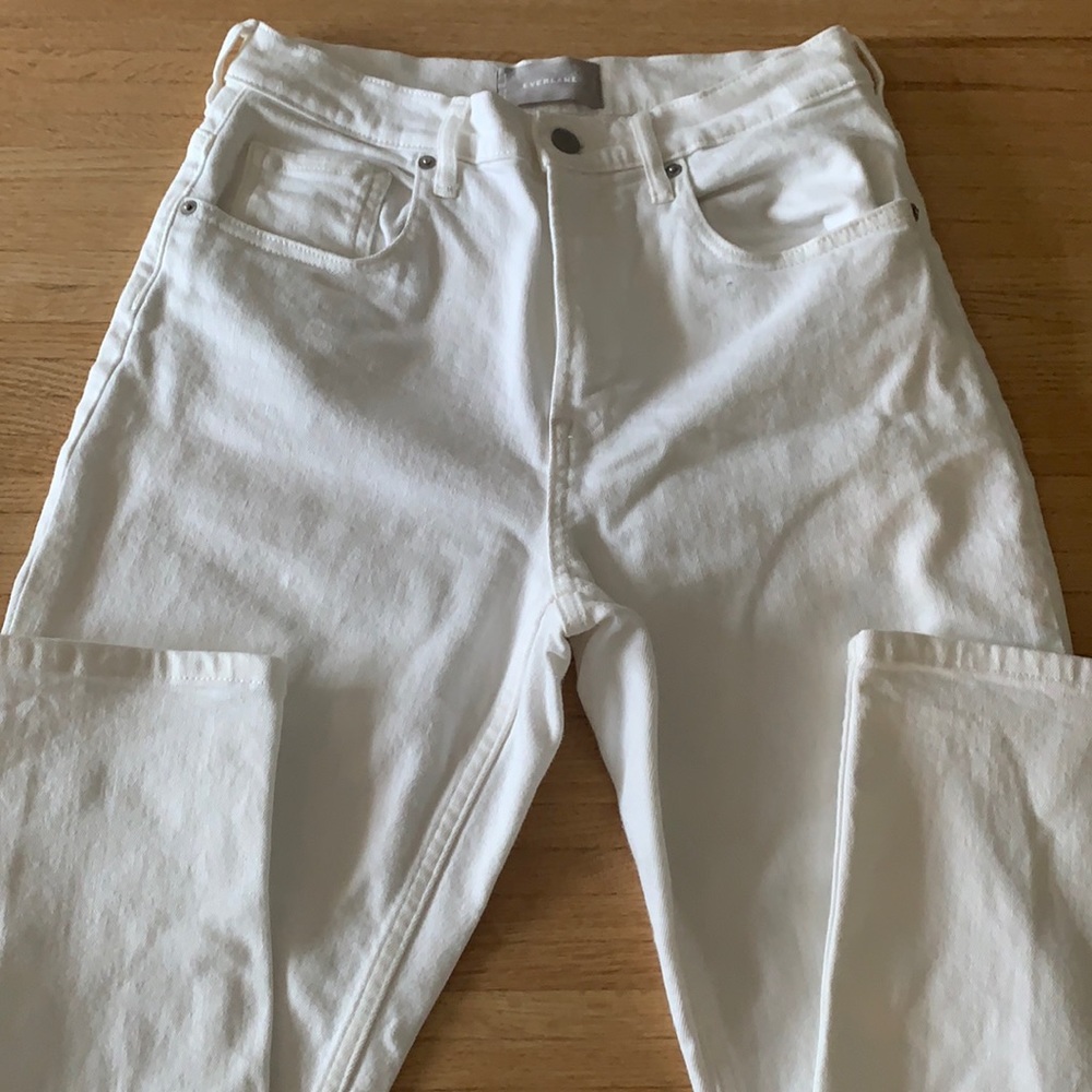 Everlane Cheeky Jeans— high waist, ankle